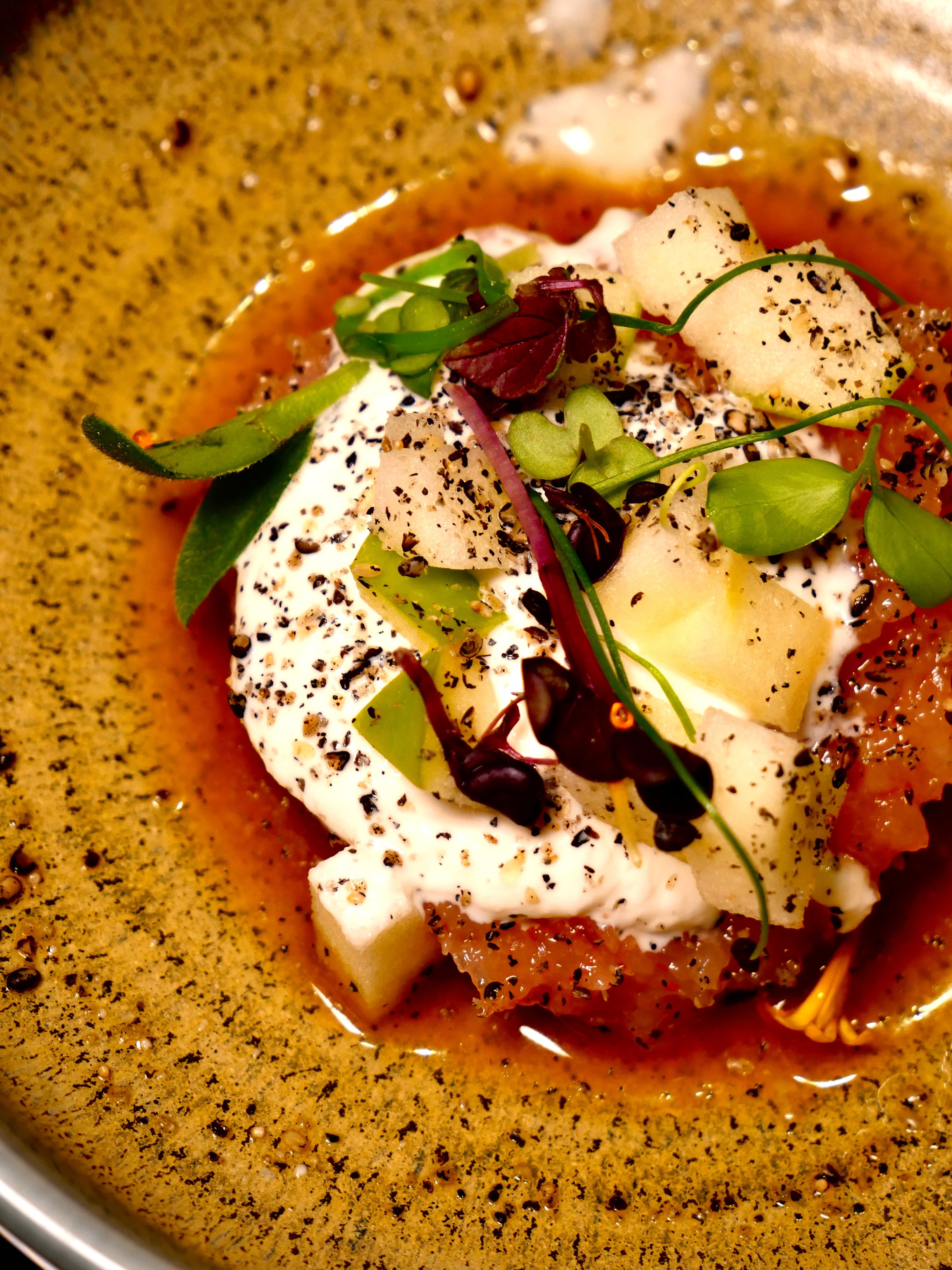 photo du tartare de saumon du nigiri bastille